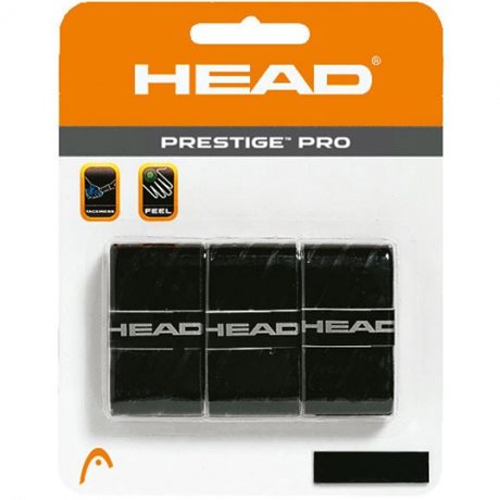 HEAD Prestige Pro Overwrap Black X3