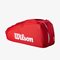 Wilson Super Tour 6 Pack Red