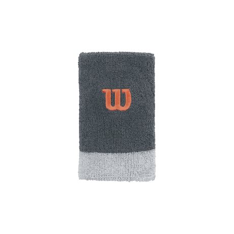 Wilson Extra Wide Wristband Grey
