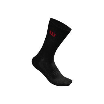 Produkt Wilson M Crew Sock 3 Pair/Pack Black