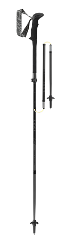 Leki Black Series MVC black/carbon/neongreen 110 - 130 cm 6492900 2021