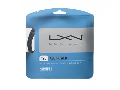 Luxilon Alu Power 1,38mm Set Silver 12,2m