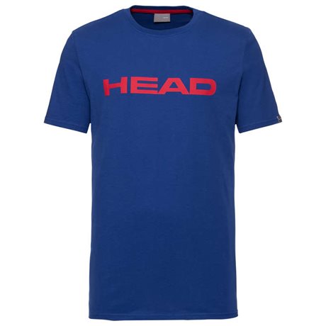 HEAD Club Ivan T-Shirt Men Royal Blue/Red