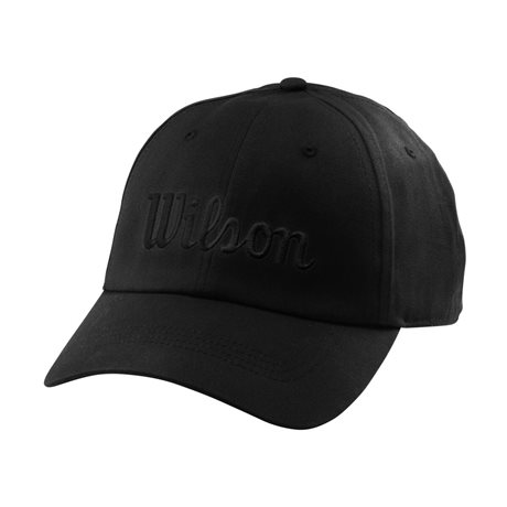 Wilson Script Twill Hat Black