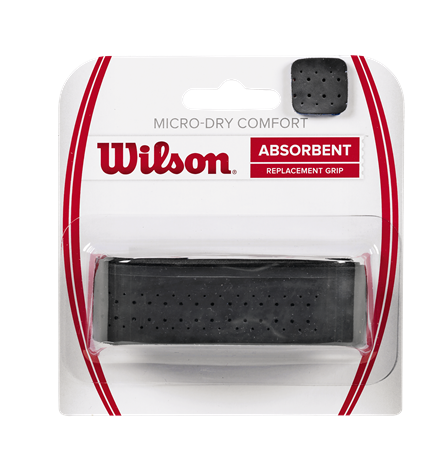 Wilson Micro Dry Comfort Replacement Black 1ks