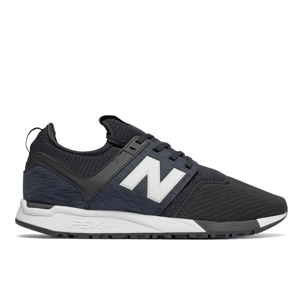 new balance 247 trainers in black mrl247ck