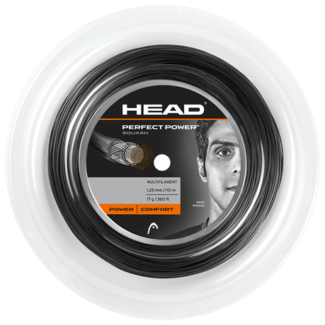 HEAD Perfect Power Squash 110m 1,20 Black
