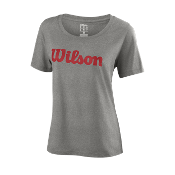 Produkt Wilson W Script Cotton Tee Grey