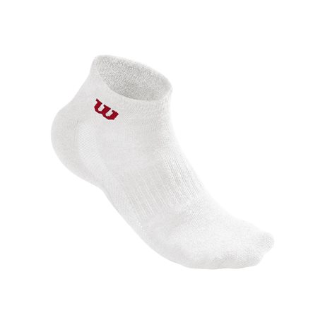 Wilson M Quarter Sock 3 Pair/Pack White