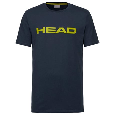 HEAD Club Ivan T-Shirt Men Deep Blue/Yellow